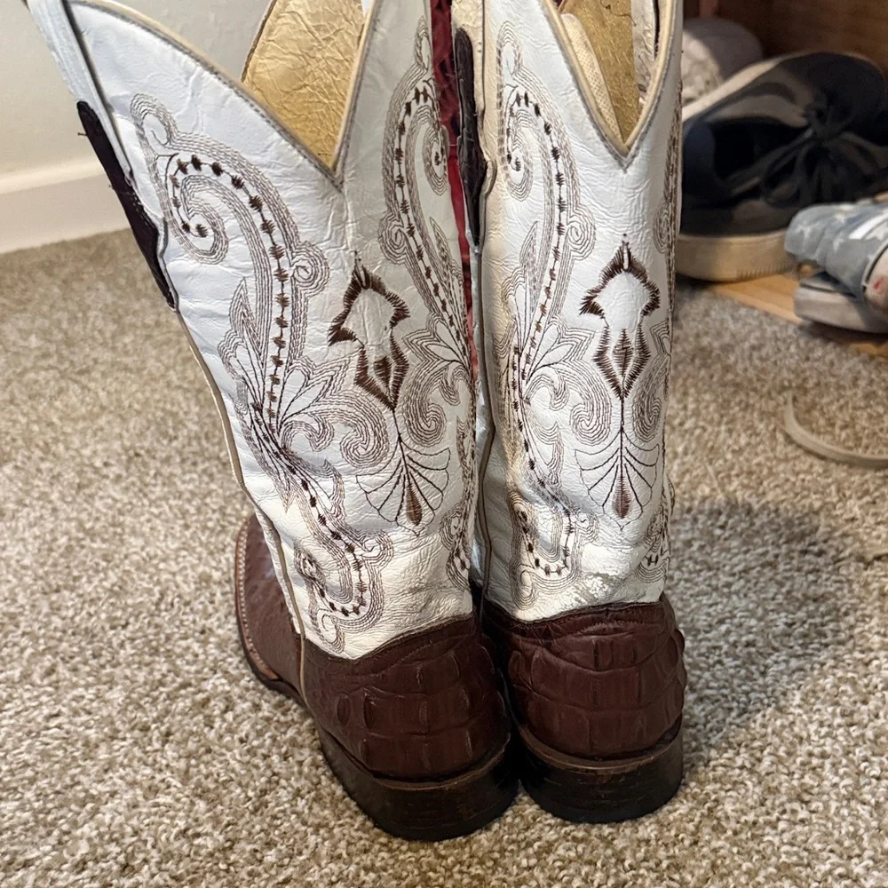Ferrini Ladies Cowboy Boots - Picture 3 of 5